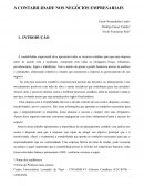 A CONTABILIDADE NOS NEGÓCIOS EMPRESARIAIS