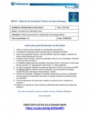 Material de Avaliação Prática da Aprendizagem