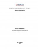 A ADOÇÃO HOMOAFETIVA: NO ORDEMANETO JURÍDICO BRASILEIRO