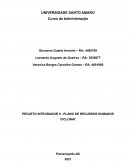 O PROJETO INTEGRADOR II - PLANO DE RECURSOS HUMANOS CICLONAT