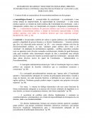 O FICHAMENTO DO ARTIGO “NEOCONSTITUCIONALISMO, DIREITOS FUNDAMENTAIS E CONTROLE DAS POLÍTICAS PÚBLICAS” (ANA PAULA DE BARCELOS, 2005).