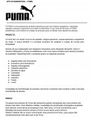 O 4P´S DO MARKETING - PUMA