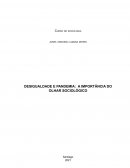 DESIGULDADE E PANDEMIA: A IMPORTANCIA DO OLHAR SOCIOLÓGICO