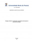 Teologia e História: Conceituando a Importância da Formação do Pensamento Teológico