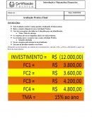 A Introdução a Matemática Financeira