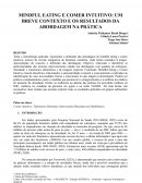 Seminário Interdisciplinar: Aspectos Psicológicos e Comportamentais da Alimentação