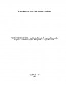 Análise do Fluxo de Produtos e Informações Expresso Alaska Transportes Refrigerado e Congelados Eireli.