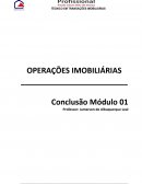 As Operações Imobiliárias