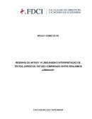 RESENHA DO ARTIGO “A LINGUAGEM E INTERPRETAÇÃO DE TEXTOS JURÍDICOS: ESTUDO COMPARADO ENTRE REALISMOS JURÍDICOS”