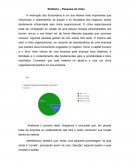 O RELATÓRIO PESQUISA DE CLIMA ATUALIZADO