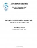 O CRESCIMENTO E DESENVOLVIMENTO EM PORTO REAL E RESENDE ENTRE OS ANOS 2005 A 2015