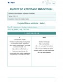 A Atividade Individual Escopo e Qualidade FGV
