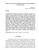 A REVOLTA DA VACINA: IMPLICAÇÕES SOCIAIS, POLÍTICAS E ECONOMICAS NA SAÚDE PUBLICA