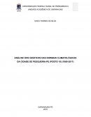 ANÁLISE DOS GRÁFICOS DAS NORMAIS CLIMATOLÓGICAS DA CIDADE DE PESQUEIRA-PE (POSTO 18) (1960-2017)