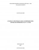 A FALÊNCIA E A RECUPERAÇÃO JUDICIAL DO EMPRESARIO RURAL