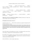 O CONTRATO PARTICULAR DE LOCAÇÃO DE IMÓVEL