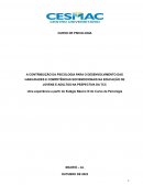 ESTÁGIO COM TURMA EJA HABILIDADES SOCIOEMOCIONAIS