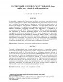 Uma Análise Para Redução de Acidentes Elétricos.