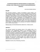 Os Principais Benefícios Proporcionados Ao Trabalhador Informal Para Formalização Através Do Microempreendedor Individual