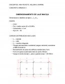 O Dimensionar e Detalhar as Lajes L1, L2 e L3