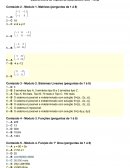 A Matéria Online de Tópicos de Matemática (TMA)