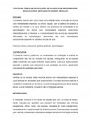 Politicas Publicas e Educação Especial