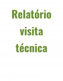 Relatório Visita Técnica Cetreu