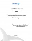 Resenha Fisioterapia Musculoesquelética Aplicada