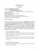 Contrato De Locação Premier Apartamento