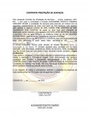 Contrato Prestação De Serviços