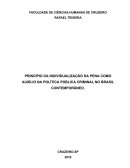 O Princípio Da Individualização Da Pena Como Auxílio Na Política Pública Criminal No Brasil Contemporâneo