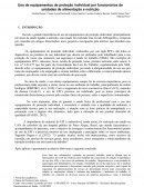 Paper Uso De Equipamentos De Proteção Individual Por Funcionários De Unidades De Alimentação E Nutrição