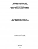 Relatório De Aulas Experimentais: Análise Sistemática De Cátions Grupo IV