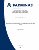 Relatório De Estágio: Fadminas – Faculdade Adventista De Minas Gerais