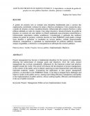 A Importância E Evolução Da Gestão De Projetos No Setor Público Brasileiro: Desafios, Práticas E Resultados.