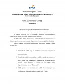 Realizar atividades no Planejamento e Controle da Operação