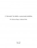 Redação sobre a "uberização" do trabalho e a precarização trabalhista