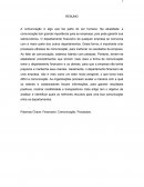 Criação De Processos De Comunicação Entre Departamentos Para Maior Eficiência Da Área Financeira.