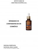 Separando os Componentes de um Cosmético