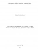 Bancada Didática Para Praticas Iniciais Sobre Energia Elétrica Visando Alunos Do Ensino