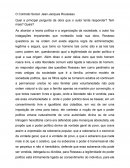 Resenha do Livro o Contrato Social de ROSSEAU