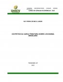 Os Efeitos Da Carga Tributária Sobre A Economia Brasileira