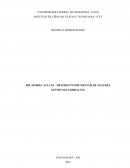 Métodos Instrumentais De Análises Químicas (Calibração)