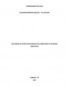 Relatório De Estágio Em Unidade De Alimentação E Nutrição