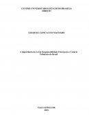 A Importância da Lei de Responsabilidade Fiscal para o Cenário Tributário do Brasil