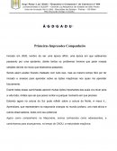 Primeiras Impressões Companheiro