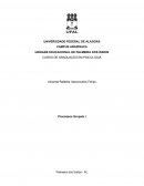 Unidade Educacional De Palmeira Dos Índios Curso De Graduação Em Psicologia