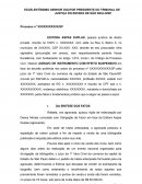 Excelentíssimo Senhor Doutor Presidente Do Tribunal De Justiça Do Estado De São Paulo/Sp.