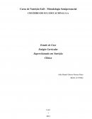 O Estudo de Caso Nutrição Clínica 2023