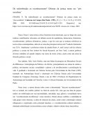 Da Redistribuição Ao Reconhecimento? Dilemas Da Justiça Numa Era ‘’Pós Socialista’’